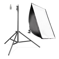 Walimex pro Softbox setti 40 x 60 cm 35 W LED valo ja FT 8051 jalusta