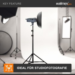 Walimex pro Beauty Dish 40 cm valonmuokkaaja, Bowens & Walimex pro -liitäntä