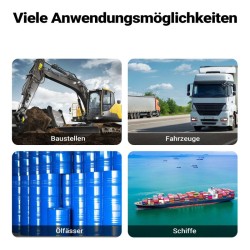 Polttoainepumppu 12 V 75 W dieselille ja bensiinille 14 l min 4200 U min