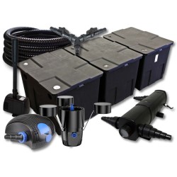 SunSun Lampisetti: CBF-350C suodatin 90000 l, CTF-12000 pumppu 12000 l/h, UVC-puhdistin 24W, CSP-250 skimmeri
