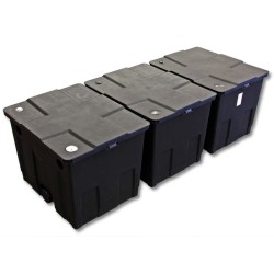 SunSun Lampisetti: CBF-350C suodatin 90000 l, CTF-12000 pumppu 12000 l/h, UVC-puhdistin 24W, CSP-250 skimmeri