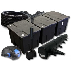 SunSun lampisetti CBF 350C suodatin 90000l CTF 12000 pumppu 12000l h CUV 272 UVC kirkastin 72W 25m letku