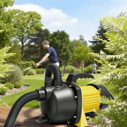 Puutarhapumppu 1200 W, 3800 l/h, nostokorkeus 48 m, imusyvyys 8 m