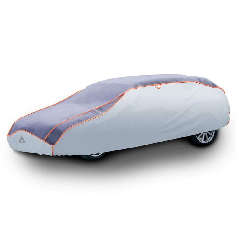 XPOtool Auton suojapeite S 406x165x119 cm, vesitiivis, suojaa rakeilta, harmaa