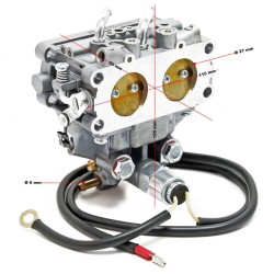 LIFAN Kaasutin 20 4 hv bensiinimoottorille 2V78F 3