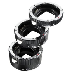 Walimex Canon EF makrovälirenassarja 13 mm 21 mm 31 mm automaattitarkennus