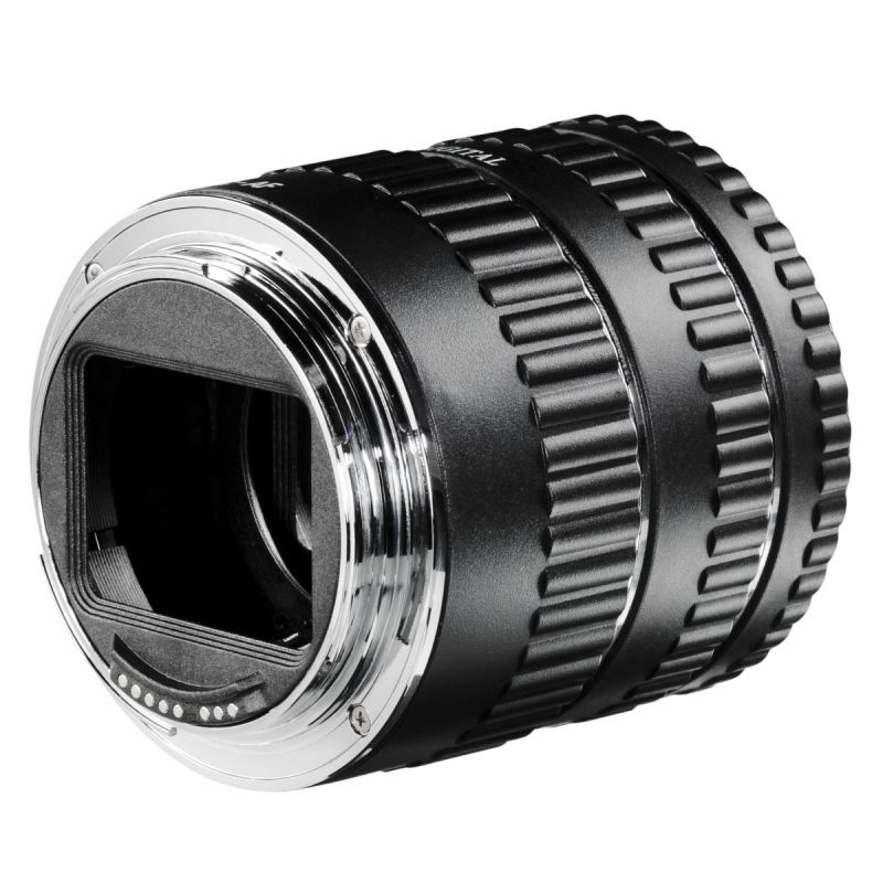 Walimex Canon EF makrovälirenassarja 13 mm, 21 mm, 31 mm, automaattitarkennus