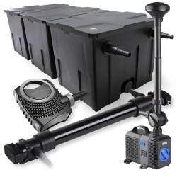 SunSun lampisuodatinsetti CBF 350C 90000l NEO 10000 10000l h CUV 672 UVC puhdistin 72W CTP 5003 pumppu
