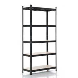 Metallinen säädettävä hyllyjärjestelmä kestävällä rakenteella ja monipuolisilla käyttömahdollisuuksilla