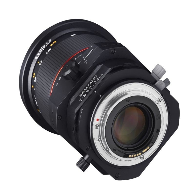 Samyang 24mm f/3,5 Tilt-Shift -laajakulmaobjektiivi MFT