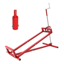 Ratsastajaleikkurin nostin 250 kg säädettävä kallistuskulma 35 sisältää adapterin