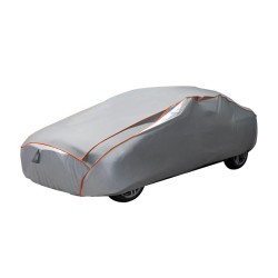 XPOtool Auton suojapeite M 431x165x119 cm vedenpitävä rakeensuojattu harmaa