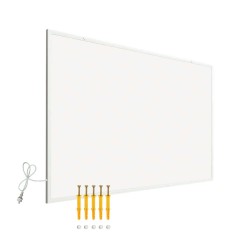 Infrapunapaneeli 400 W keraaminen pinnoite 720 x 620 x 15 mm seinäasennus
