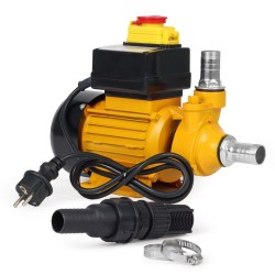 Diesel ja lämmitysöljypumppu 230 V 550 W 40 l min takaiskuventtiili ja letkuliittimet