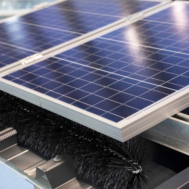 Pesintäestoharjat aurinkopaneeleille ja räystäskouruille, 10 kpl, 1,2 m, Ø 19 cm, musta