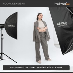 Walimex pro Striplight Softbox 22 x 90 cm, kenno, maski, Bowens-adapteri ja kuljetuslaukku