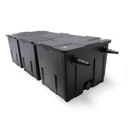 SunSun lampisuodatinsetti: CBF-350C, NEO-10000 pumppu 10000l/h, CUV-236 selkeytin, CSP-250 skimmeri, 25m letku