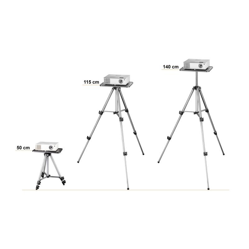 Walimex jalusta 140 cm + laptop- ja projektorialusta