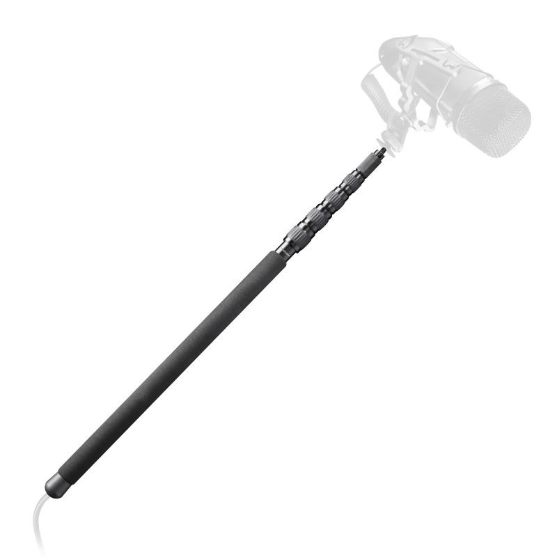 Walimex pro MicPipe mikrofonipuomi, musta, alumiini, max. pituus 3 m, kuljetuspituus 80 cm