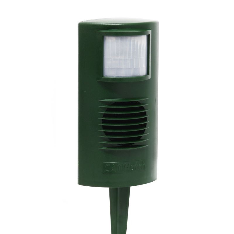 Catwatch ultraäänikarkotin kissoille, 125 m² suoja-alue, 12 m kantama, 100° kulma