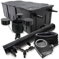 SunSun lampisetti CBF 350C suodatin 90000 l CTF 8000 pumppu 8000 l h CUV 272 UVC puhdistin CSP 250 skimmer