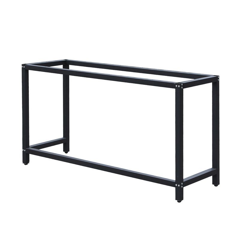 Työpöydän runko 100 x 50 x 80 cm, musta, kantavuus 250 kg, säädettävä korkeus 83,5 cm