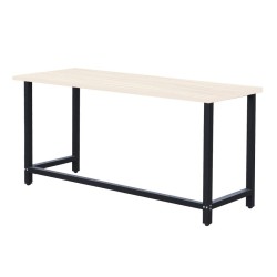 Työpöydän runko 100 x 50 x 80 cm, musta, kantavuus 250 kg, säädettävä korkeus 83,5 cm