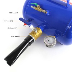 Rengaspumppu 19 l, 6-8 bar, max 10 bar, 40 x 25,5 cm