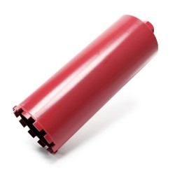 Timanttiporakruunu 180 mm 1 UNC 400 mm sinterimetalli märkä ja kuivaporaus