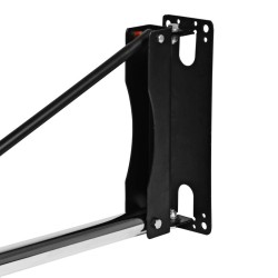 Walimex pro seinäkiinnitteinen valaisinjalka 120-215 cm, musta, alumiini, max. kuormitus 4 kg