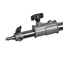 Walimex pro seinäkiinnitteinen valaisinjalka 120-215 cm, musta, alumiini, max. kuormitus 4 kg