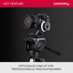 Samyang AF 24-70mm F2,8 FE zoom-objektiivi Sony E-kennoille (Täyskenno ja APS-C)