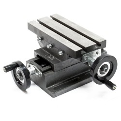 2 akselinen ristipöytä 220x100 mm valurauta X akseli 120 mm Y akseli 90 mm