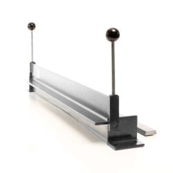 Peltitaivutin 760 mm, 1,2 mm paksuus, max. 90° taivutuskulma, valurauta, musta