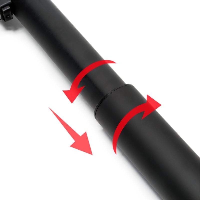Säädettävät pöydänjalat seinäkiinnitykseen, 4 kpl, 700-1100 mm, Ø 60 mm, musta, ruostumaton teräs, 200 kg