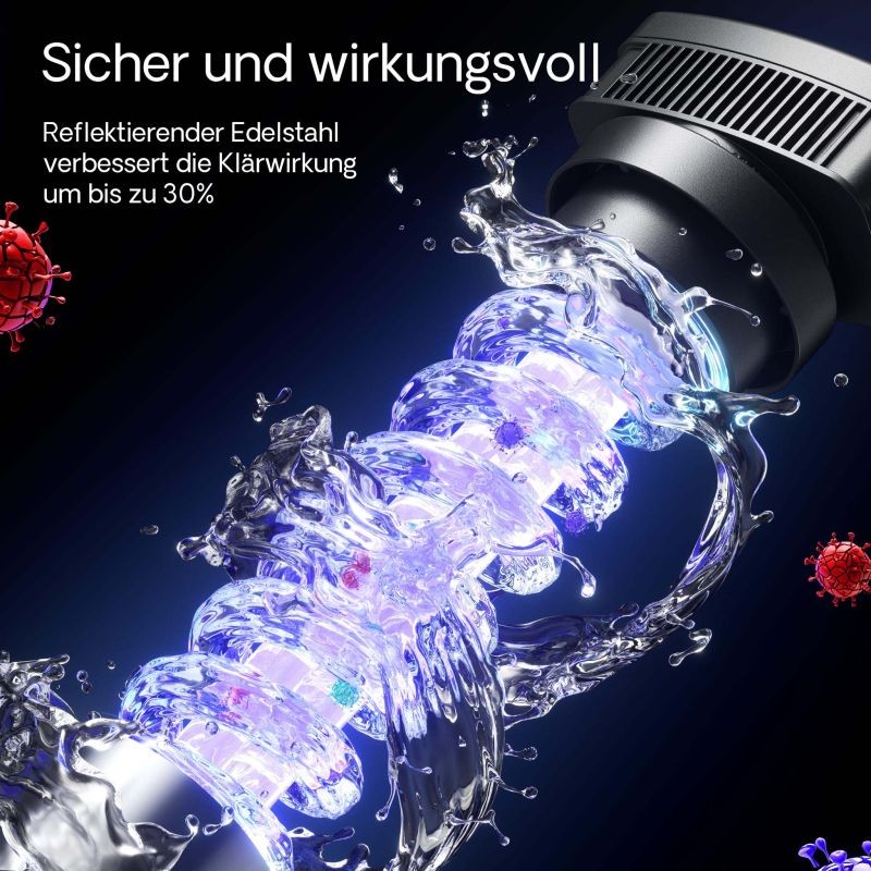 SunSun CUV-318 UVC-puhdistin lampiin 3000 l/h 18 W