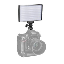 Walimex pro LED Niova 150 Bi Color videovalaisinsetti, 15 W, 3200-5600 K, akku ja latauslaite