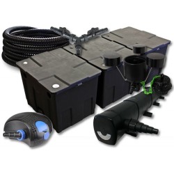 SunSun lampisuodatinsetti CBF 350C 90000 l CTF 12000 12000 l h CUV 272 UVC 72 W CSP 250 skimmer 25 m letku