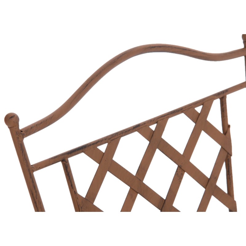 Antiikkiset Adara-puutarhatuolit raudasta, 2 kpl, käsityönä valmistetut