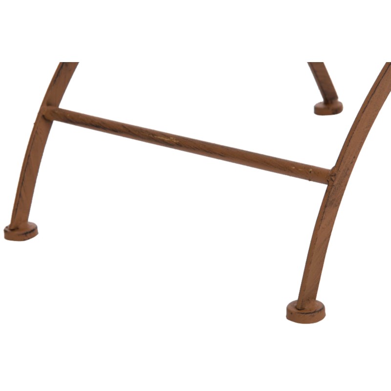 Antiikkiset Adara-puutarhatuolit raudasta, 2 kpl, käsityönä valmistetut