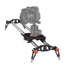 Walimex pro Carbon Video Slider Pro 80 cm - videoslideri, hiilikuitu, vatupassi ja 3/8" -kierre