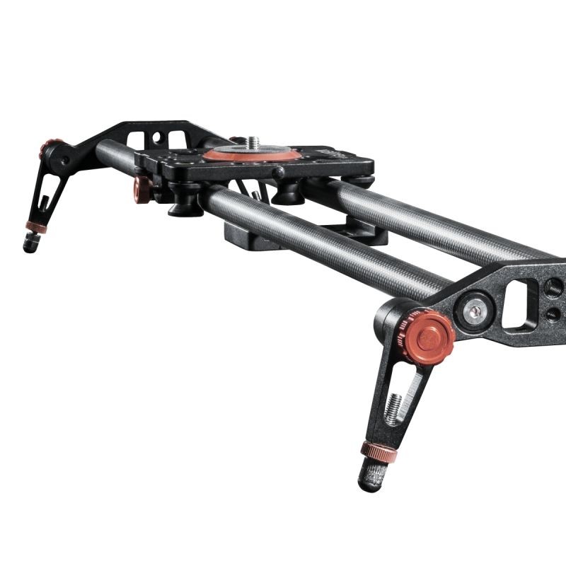 Walimex pro Carbon Video Slider Pro 80 cm - videoslideri, hiilikuitu, vatupassi ja 3/8" -kierre