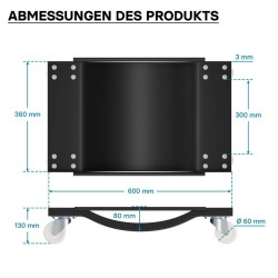 Autojen ja moottoripyörien siirtotelineet, 2 kpl, 900 kg/pari, musta