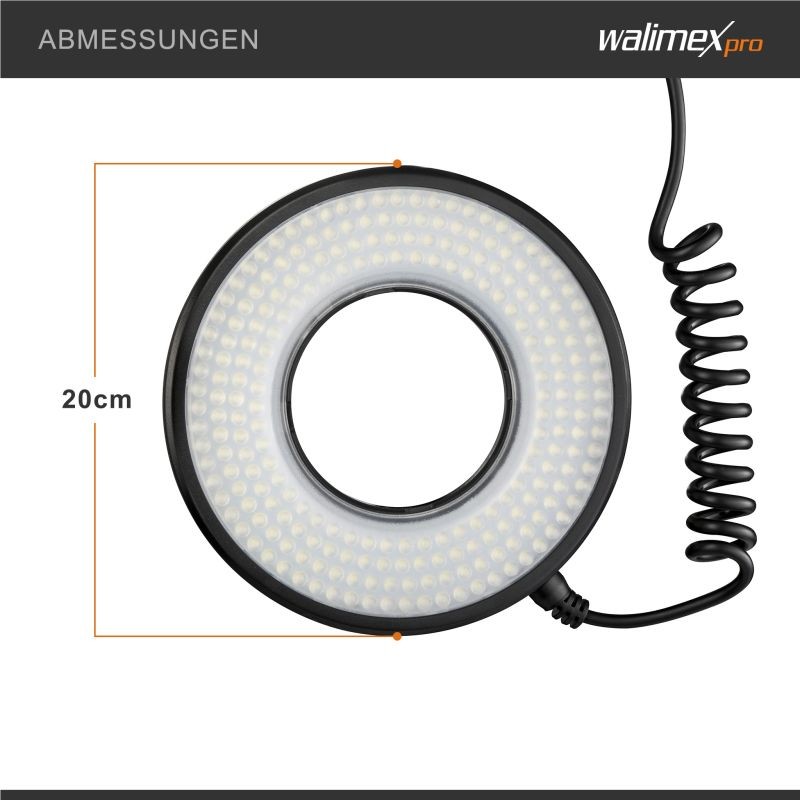 Walimex pro DSR 232 Makro LED-rengasvalo
