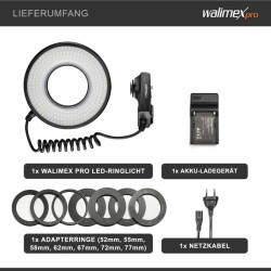 Walimex pro DSR 232 Makro LED-rengasvalo