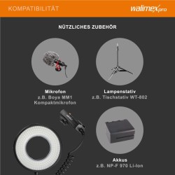 Walimex pro DSR 232 Makro LED-rengasvalo