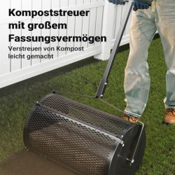 Kompostilevitin 75 l, työleveys 60 cm, vihreä