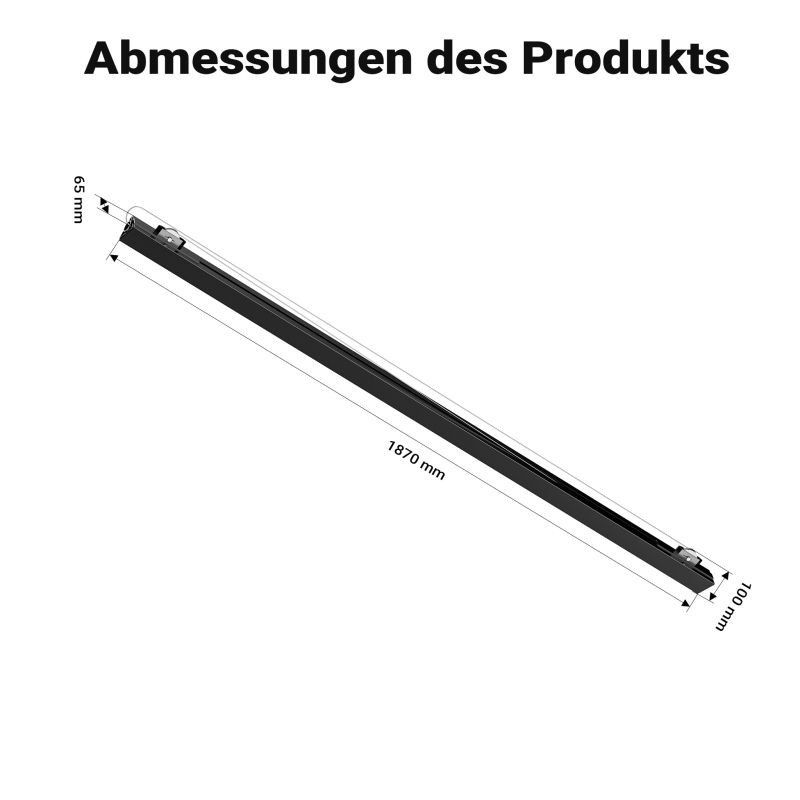 Jatko-osa XXL-levynostimelle 51289, 140 cm, max. 68 kg, musta