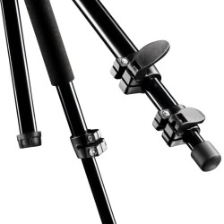 Mantona Basic Scout Max kamerajalustasetti, 157 cm, jatkovarsi, alumiini, musta
