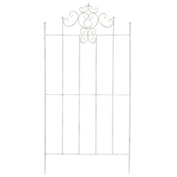 Rustic-tyylinen paula-säleikköpari köynnöskasveille, helppo asennus